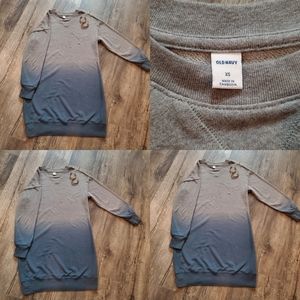 Ombre Blue and gray dress